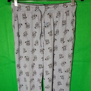 Disney Parks Donald Duck Pajama Pant Women Large Softy Comfy Leisure